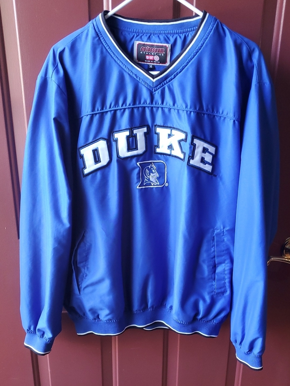 Colosseum DUKE BLUE DEVILS Royal Blue Pullover MED